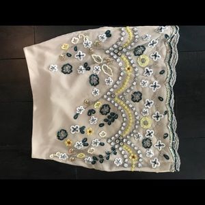 Club Monaco sequins mini skirt